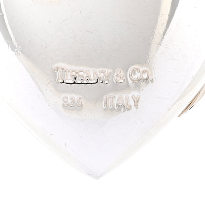 Tiffany Sterling Silver Large Heart Locket Pendant Necklace 4 of 4