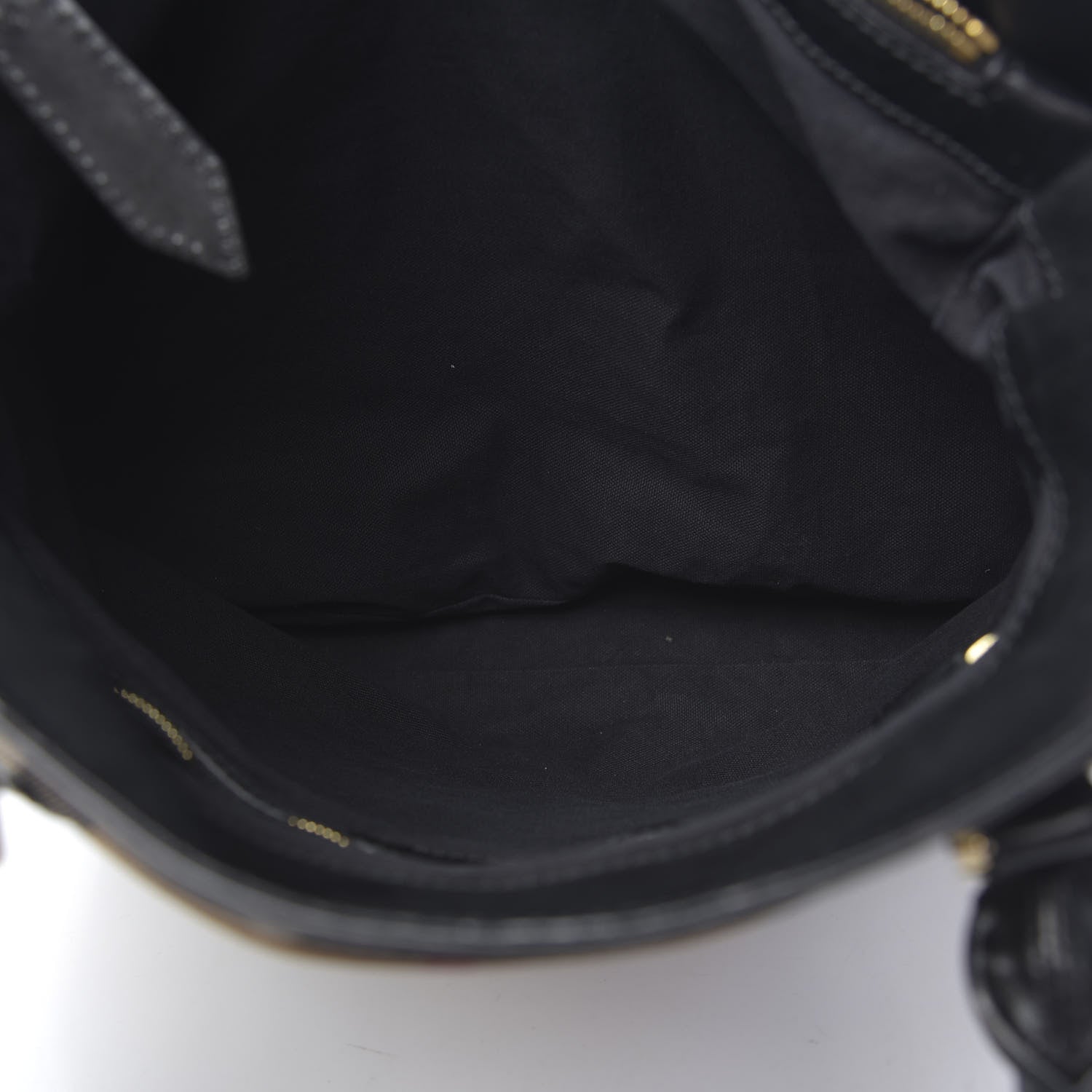 Burberry House Check Bridle Calfskin Medium Gosford Hobo Black 7 of 15