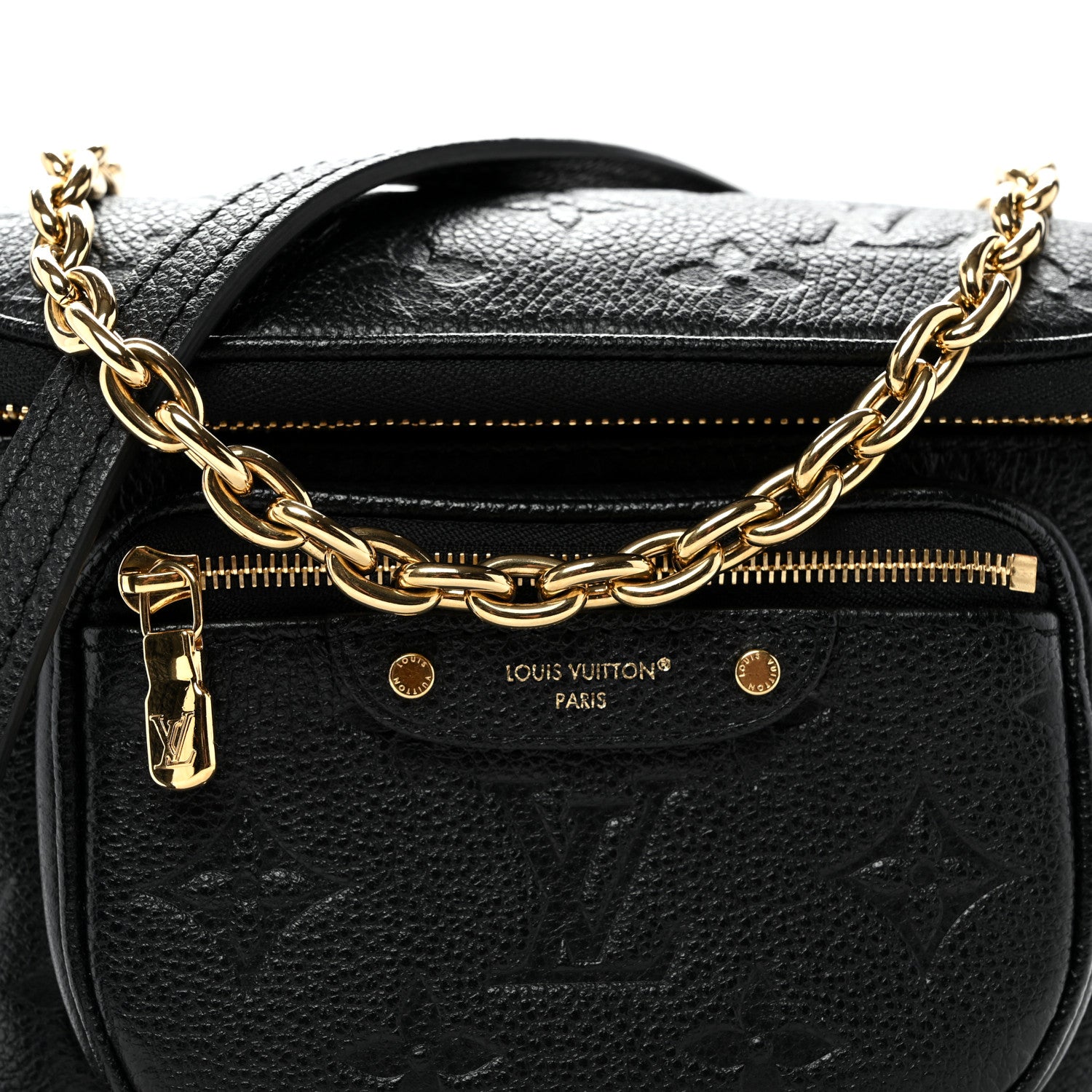 Louis Vuitton Empreinte Mini Bumbag Black 7 of 9