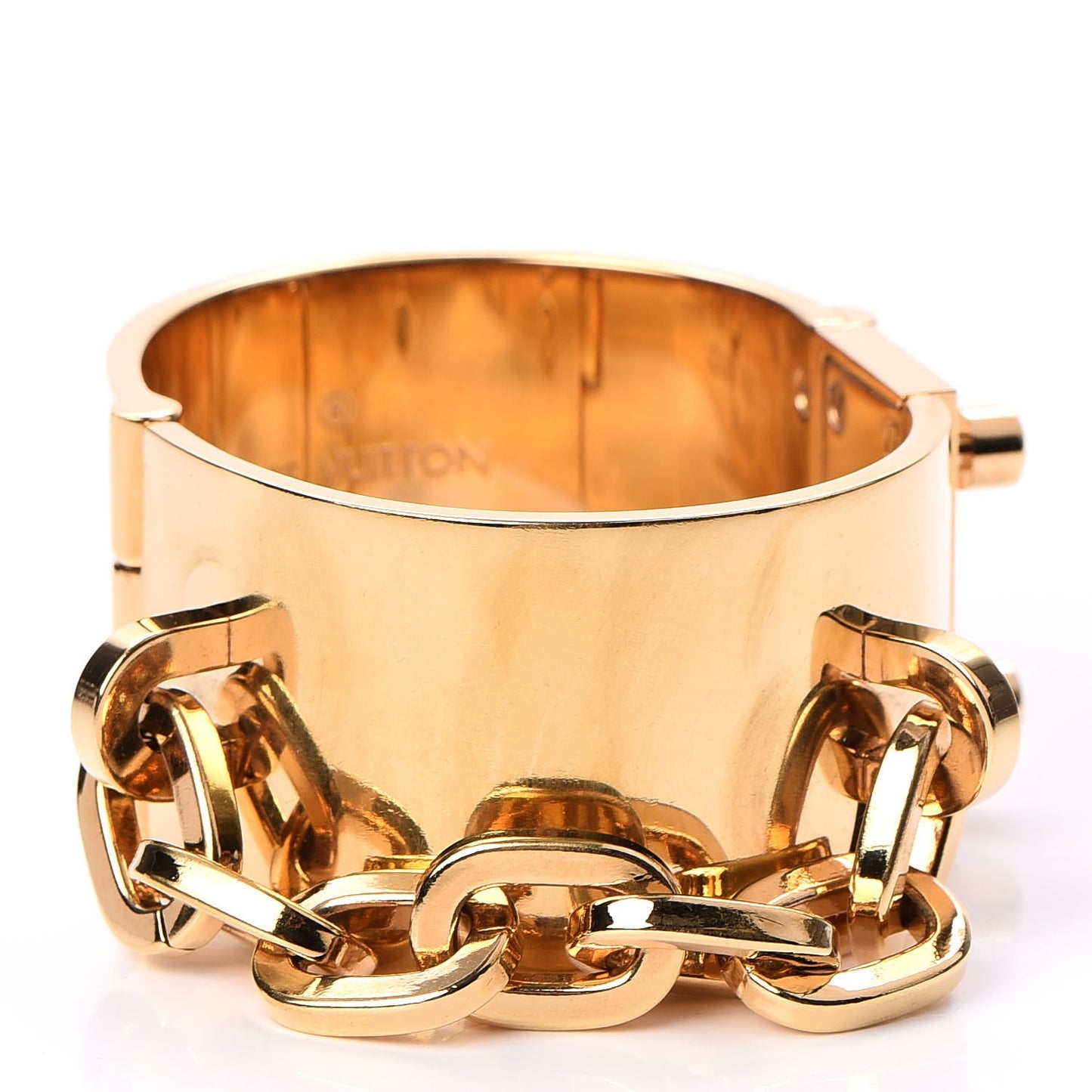 Lock Me Manchette Chain Cuff