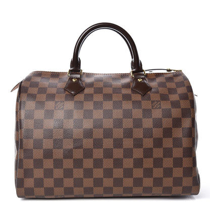 Louis Vuitton Damier Ebene Speedy 30 1 of 14