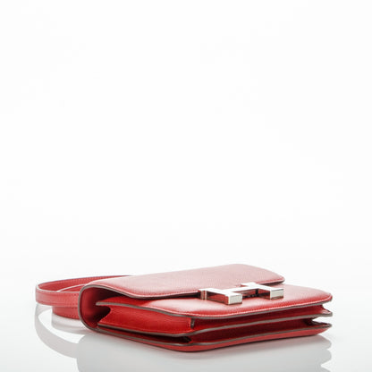 Hermes Epsom Constance 18 Rouge Casaque 4 of 7