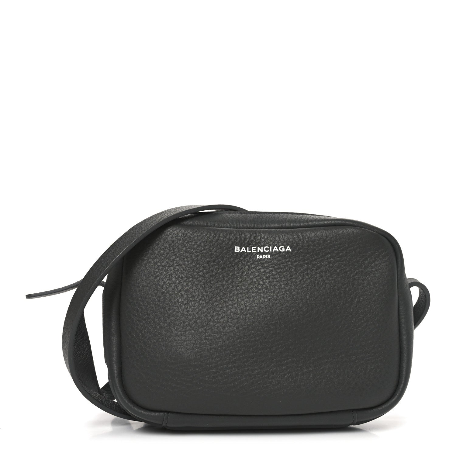 Balenciaga Calfskin Logo XS Everyday Camera Bag Gris Fossile 1 of 10