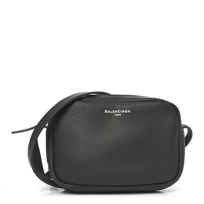 Balenciaga Calfskin Logo XS Everyday Camera Bag Gris Fossile 1 of 10