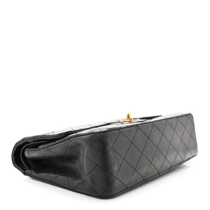 Chanel Lambskin Quilted Medium Double Flap Black 4 of 16