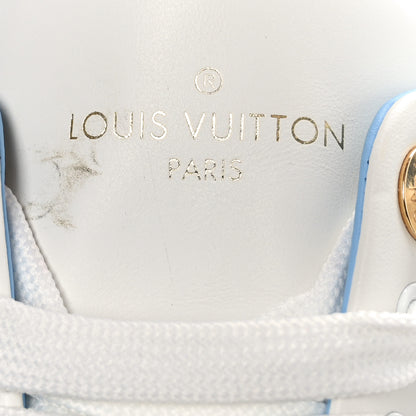 Louis Vuitton Monogram Time Out Sneakers 38 Blue 9 of 10