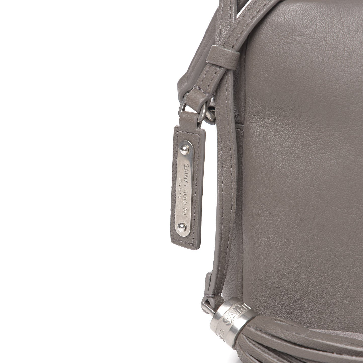 Lambskin Monogram Small Lou Camera Bag Asphalt