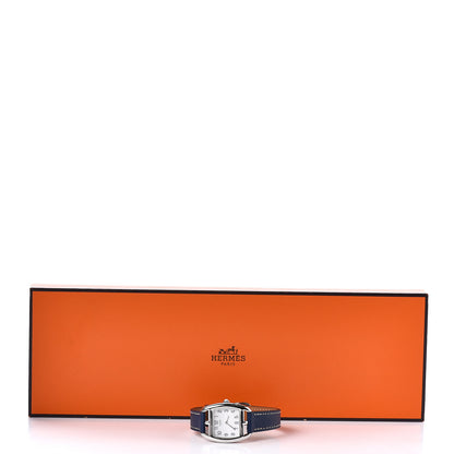 Hermes Stainless Steel Epsom 26mm Cape Cod Tonneau Quartz Watch Malta 8 of 8