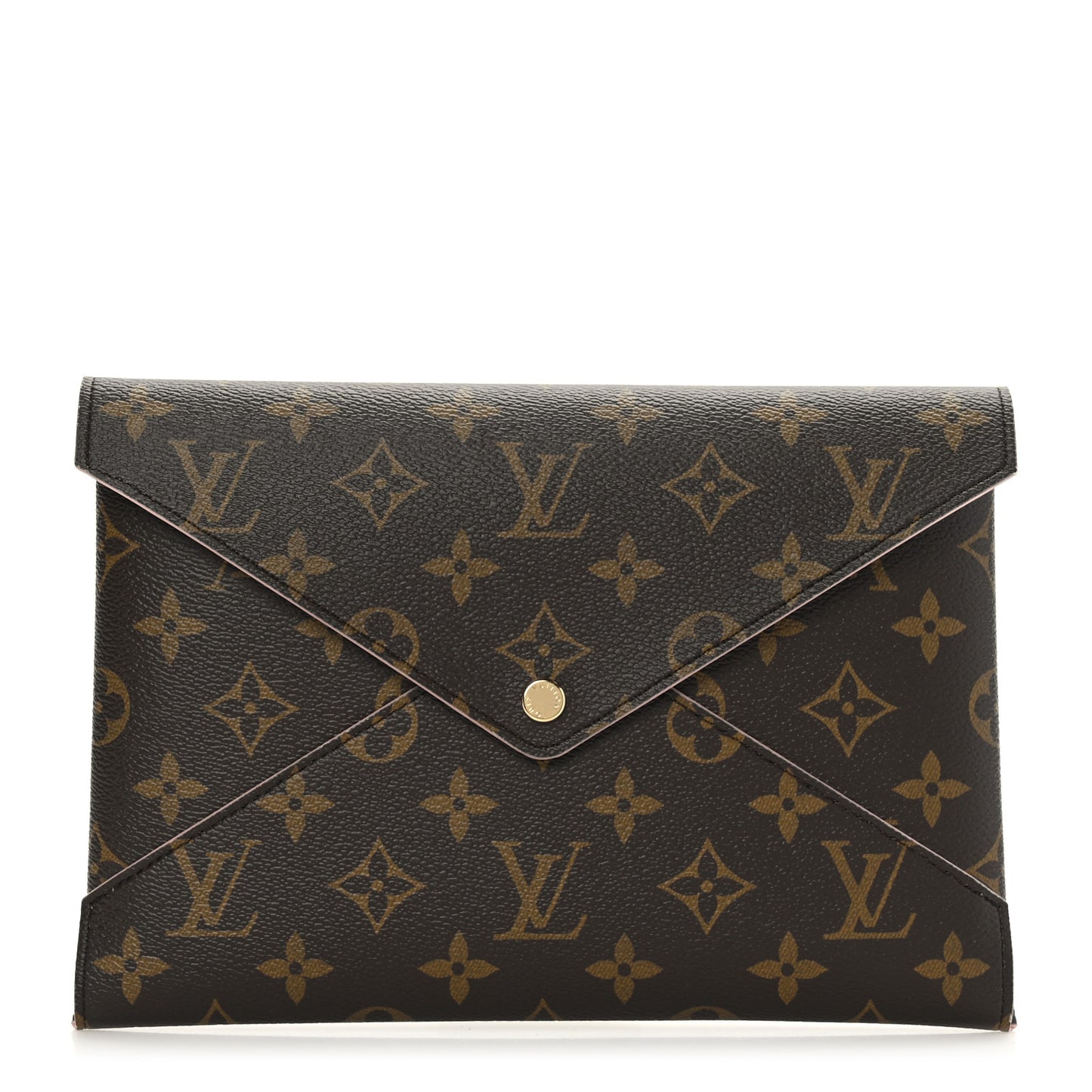 Monogram Large Kirigami Pochette Insert Rose Ballerine