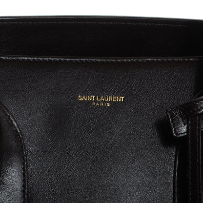 Saint Laurent Calfskin Large Sac de Jour Carryall Dark Brown 8 of 8