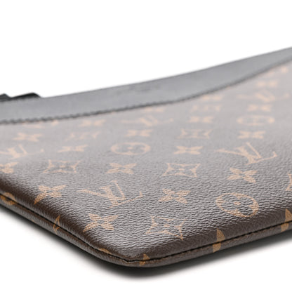 Louis Vuitton Monogram Daily Pouch Black 9 of 10