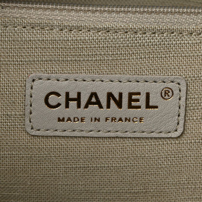 Chanel Mixed Fibers Small Deauville Tote Black 7 of 11