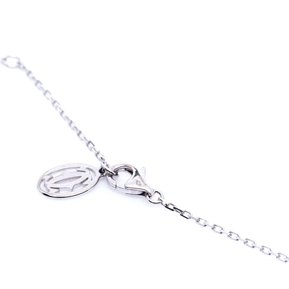 Cartier 18K White Gold Diamond SM D'Amour Pendant Necklace 5 of 8