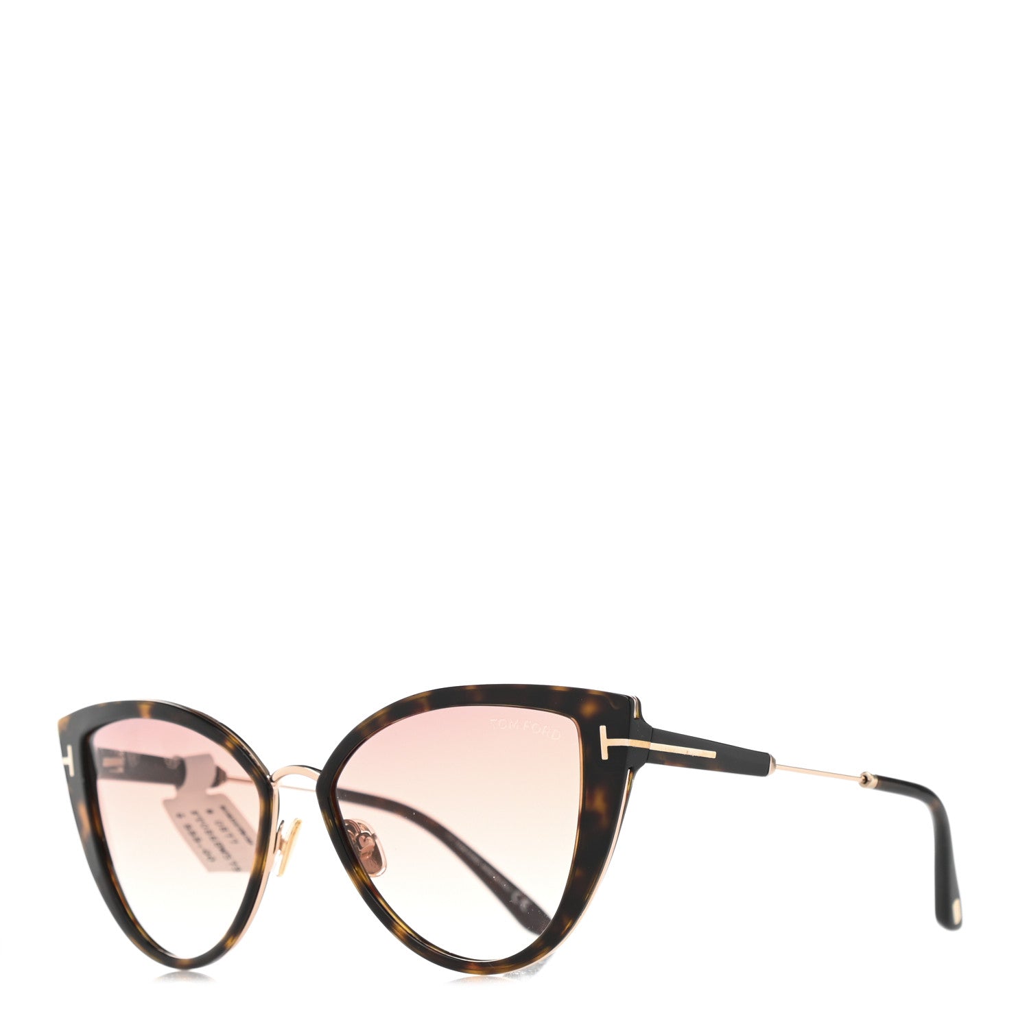 Fendi TOM FORD Anjelica Sunglasses TF868 Tortoise 1 of 8
