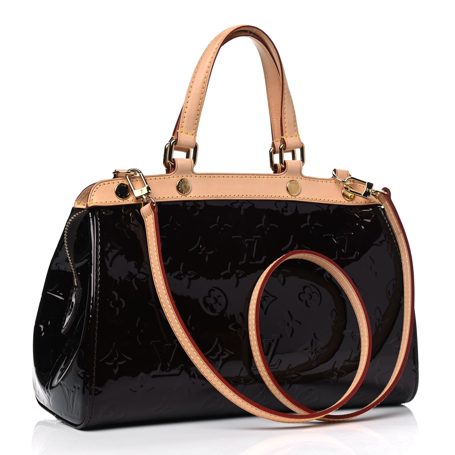 Louis Vuitton Vernis Brea PM Amarante 2 of 9