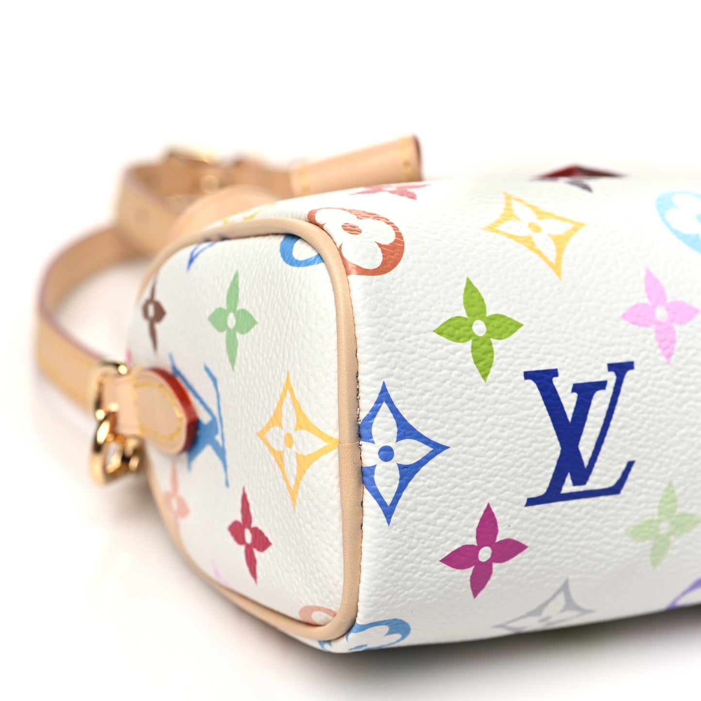 LV X TM Monogram Multicolor Nano Speedy White