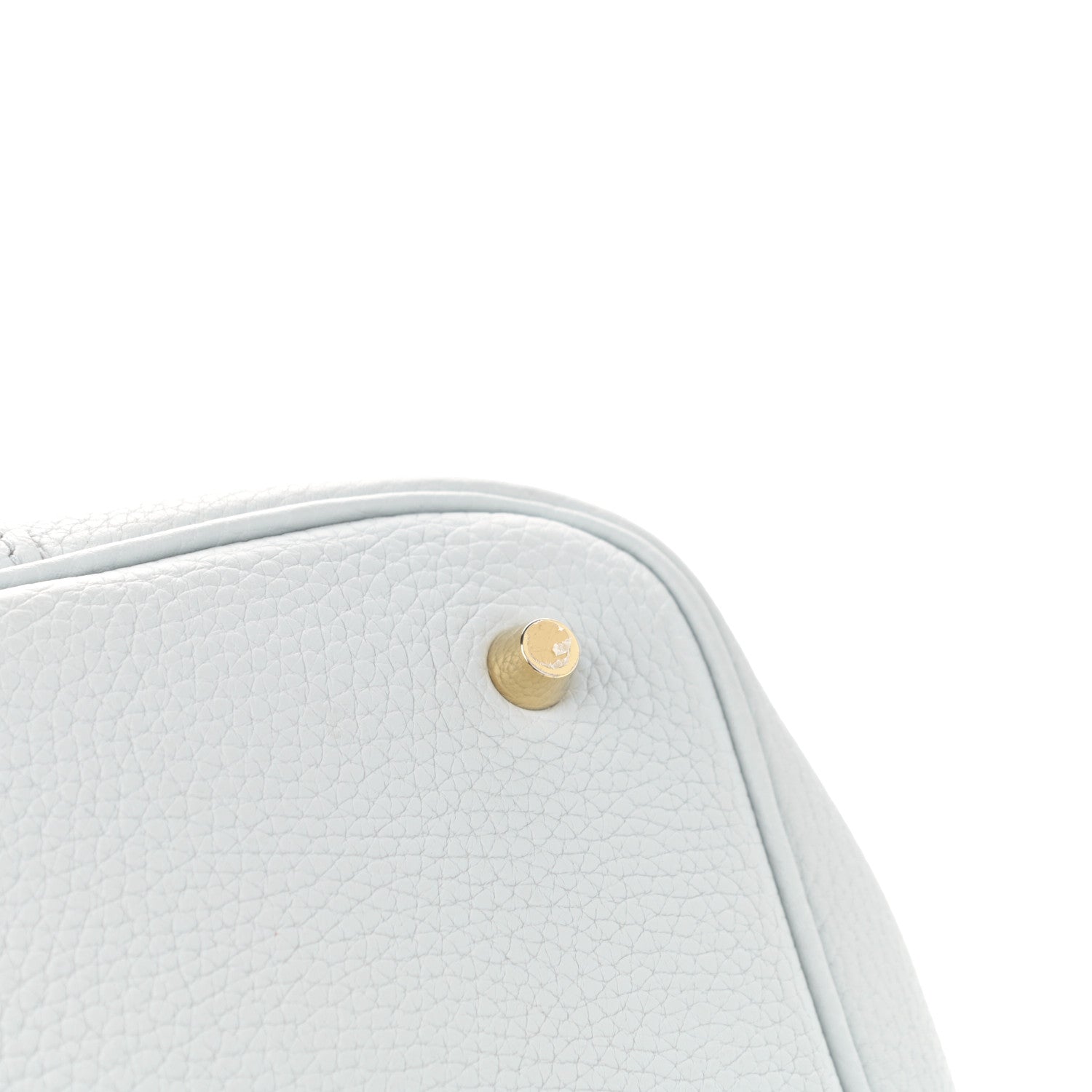 Hermes Taurillon Clemence Picotin Lock 22 MM Bleu Pale 11 of 13