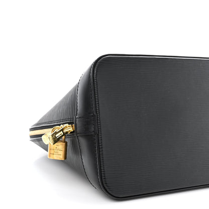 Louis Vuitton Epi Alma PM Black 9 of 11