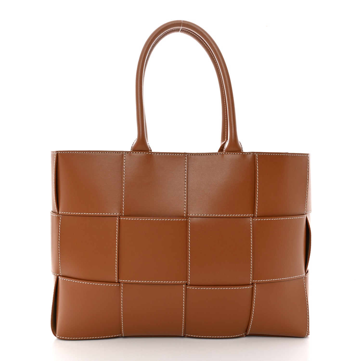 Bottega Veneta Nappa Maxi Intrecciato Medium Arco Tote Wood 3 of 10