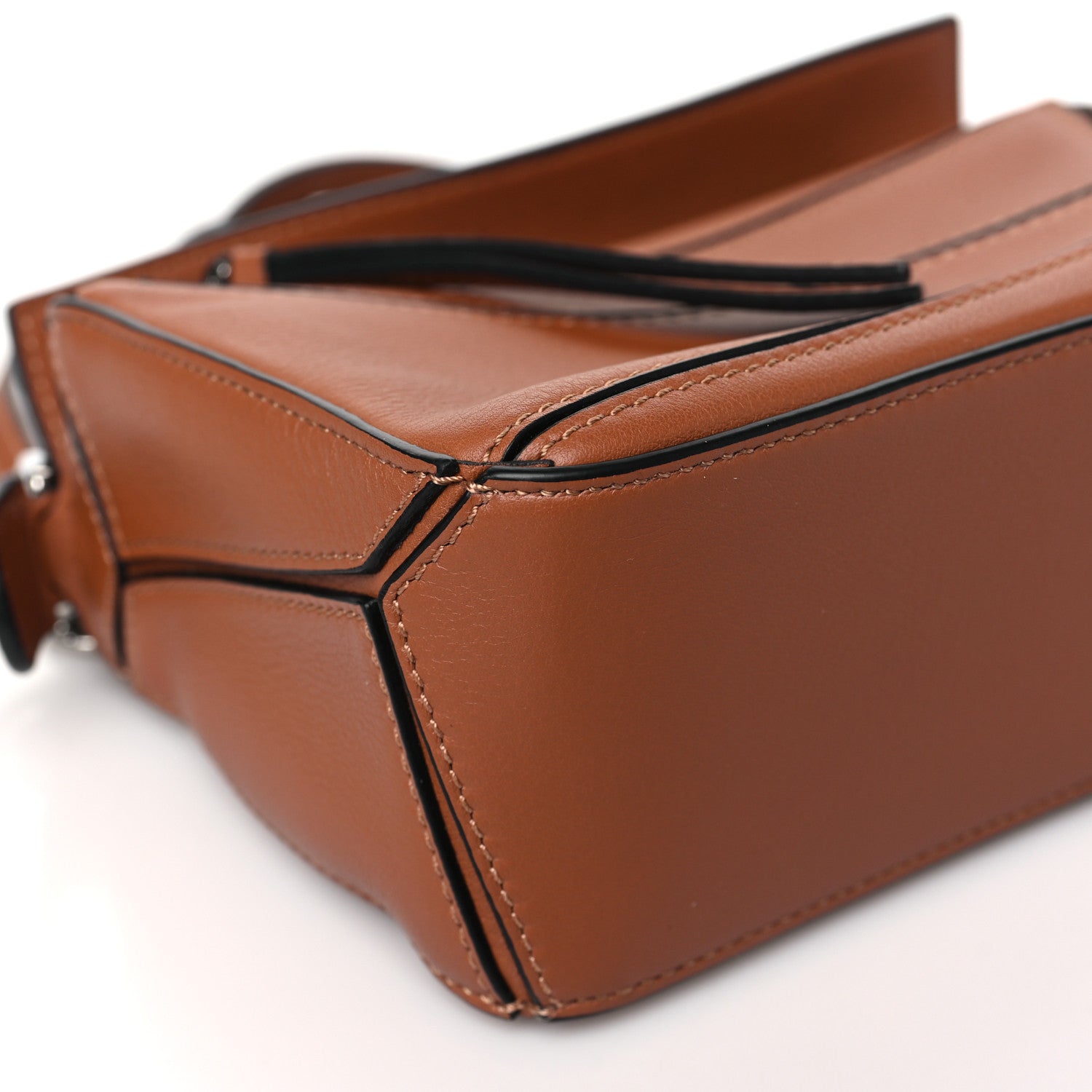 Loewe Calfskin Mini Puzzle Bag Tan 8 of 10