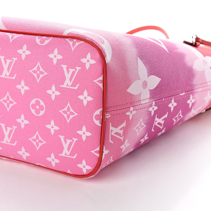 Louis Vuitton Monogram Escale Neverfull MM Rouge 10 of 10