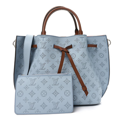 Louis Vuitton Mahina Girolata Blue Horizon Pumpkin 3 of 10