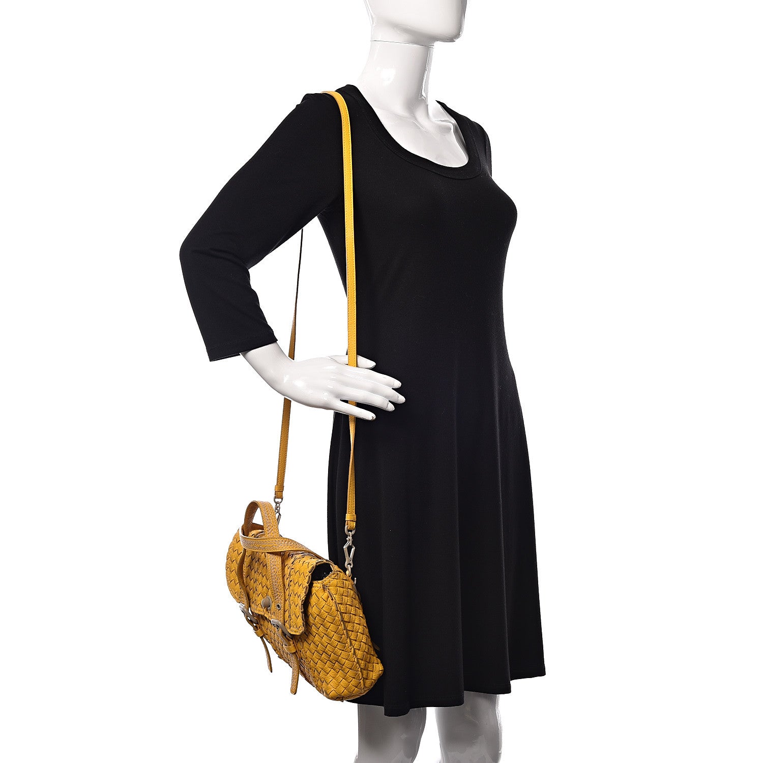 Bottega Veneta Vivo Cervo Intreccio Bag 2 of 10