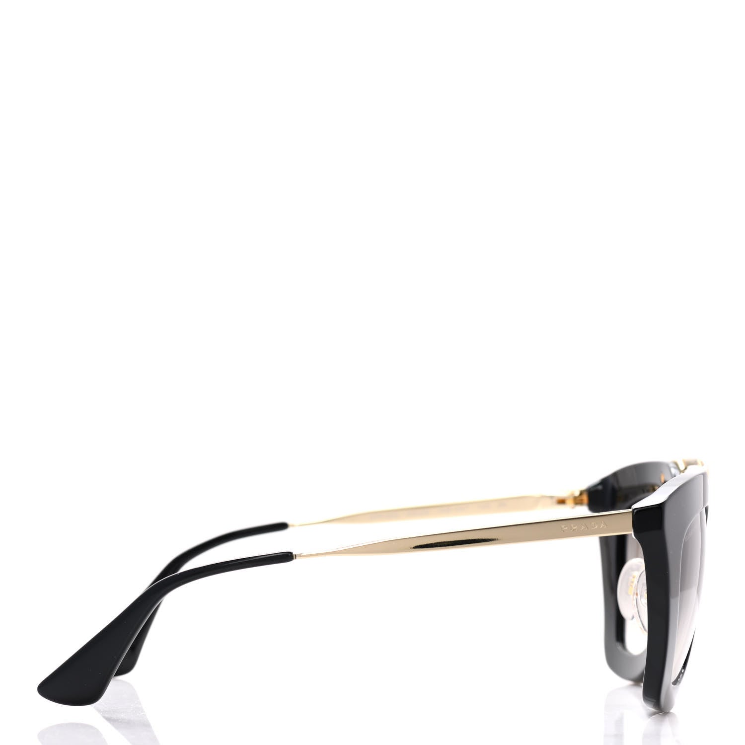 Prada Acetate Cinema Sunglasses SPR 09Q Black 3 of 8