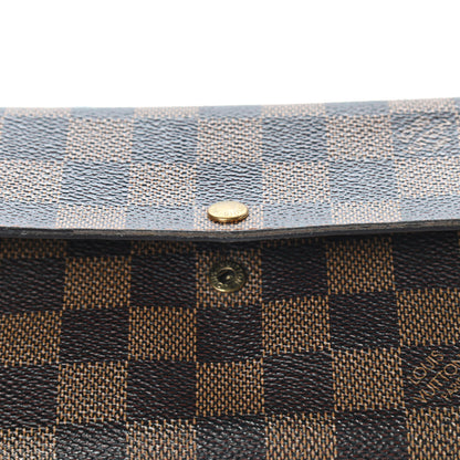 Louis Vuitton Damier Ebene Sarah Wallet 9 of 10
