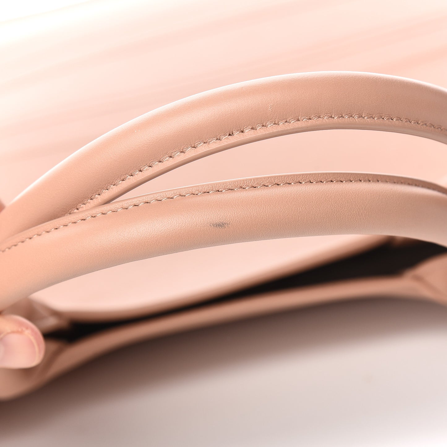 Calfskin Embossed Large Book Tote Rose de Vents