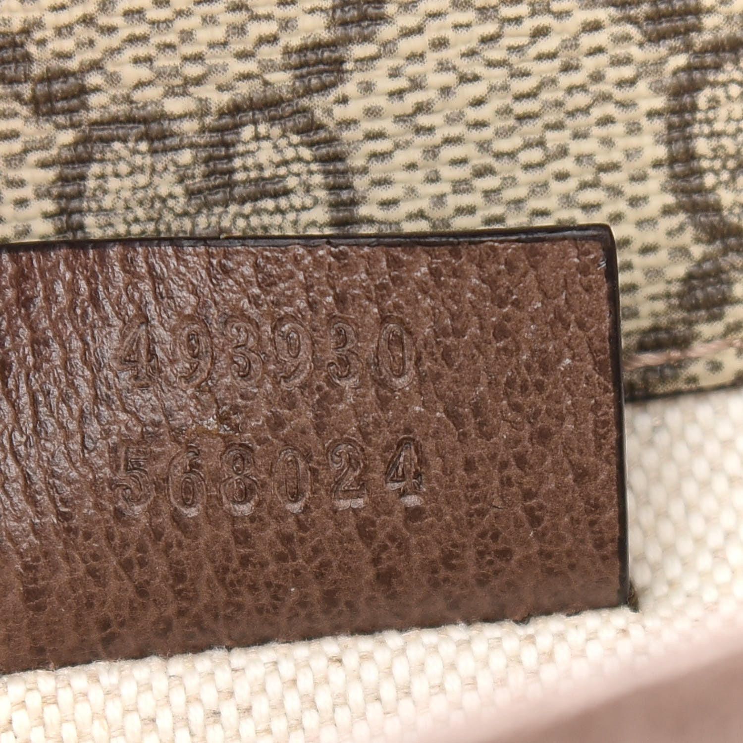 Gucci GG Supreme Monogram Neo Vintage Web Belt Bag Brown 7 of 9
