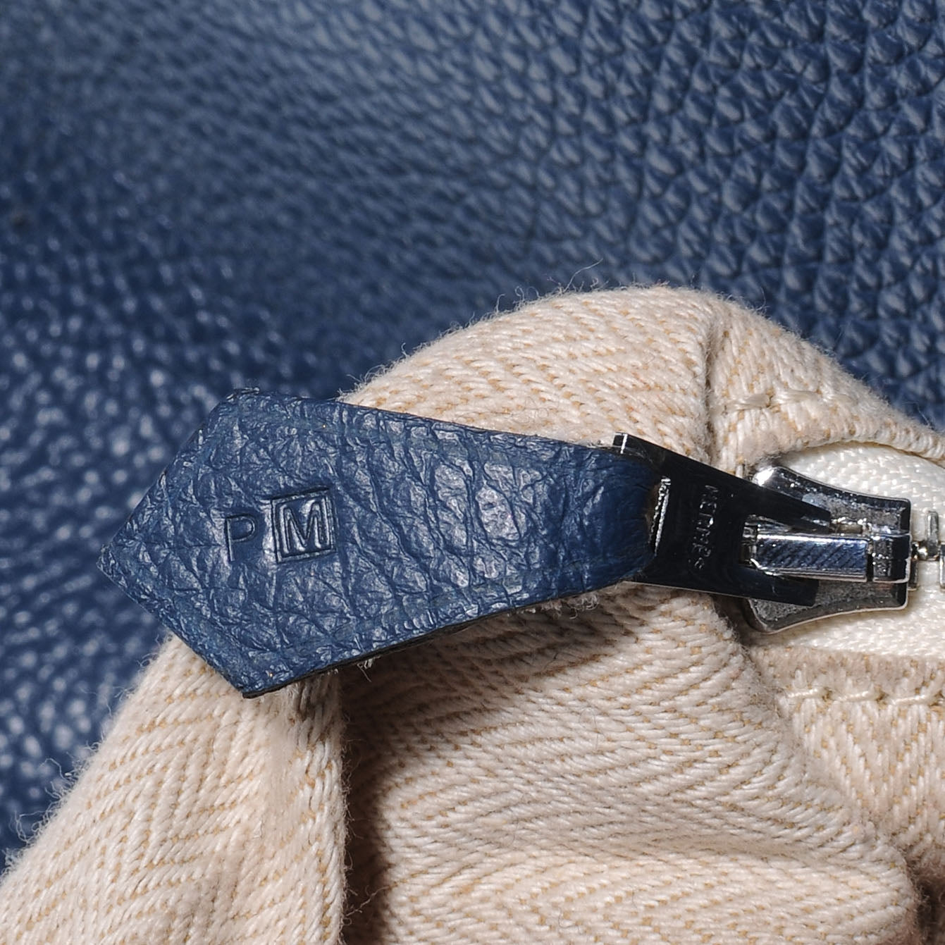 Hermes Togo Massai PM Bleu de Malte 8 of 8