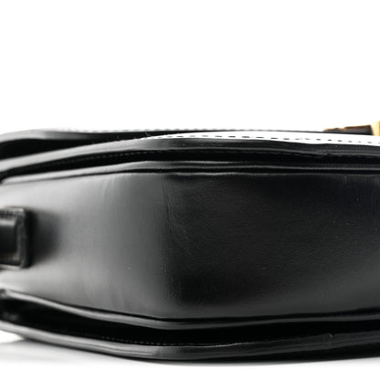 Celine Shiny Calfskin Medium Triomphe Black 9 of 10