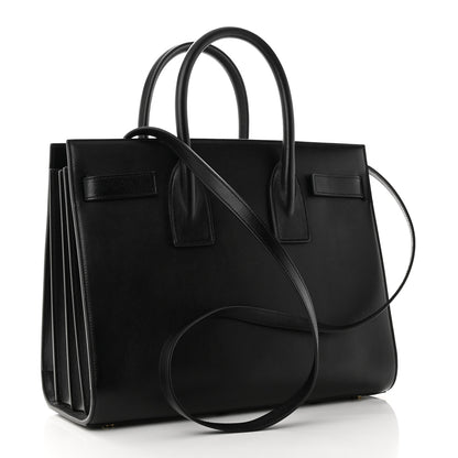 Saint Laurent Smooth Calfskin Small Sac De Jour Black 3 of 9