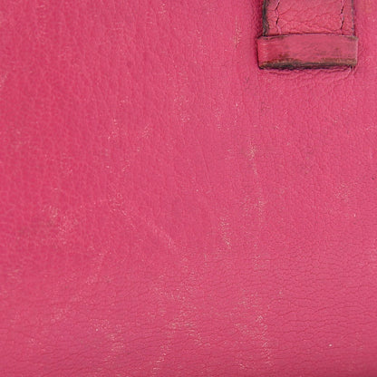 Hermes Chevre Mysore Bearn Wallet Rose Shocking 9 of 11