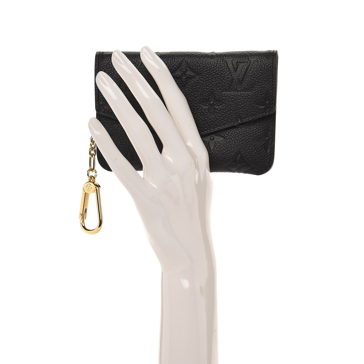 Louis Vuitton Empreinte Key Pouch Black 2 of 6