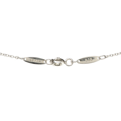 Tiffany Sterling Silver 11mm Elsa Peretti Open Heart Pendant Necklace 4 of 6
