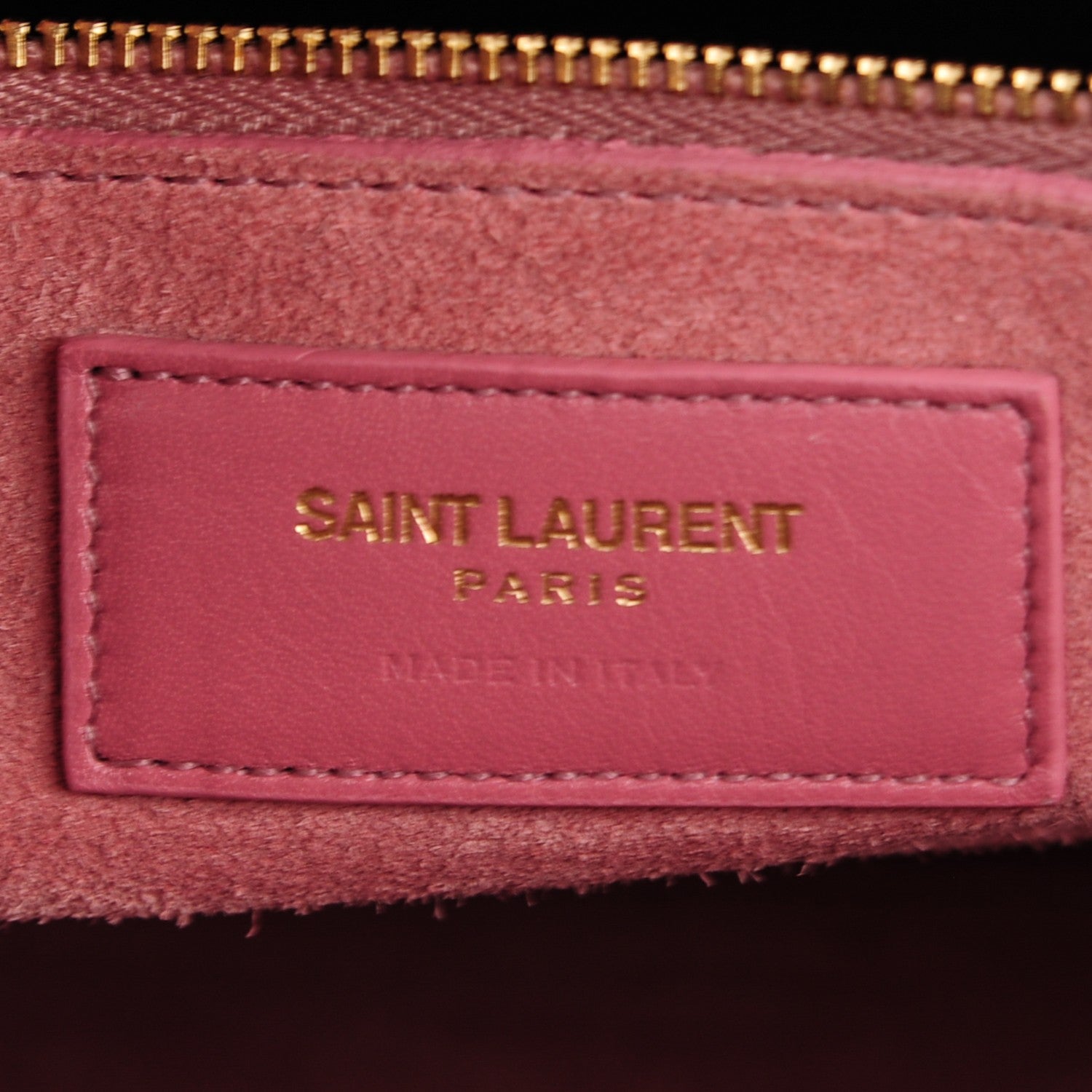 Saint Laurent Calfskin Small Sac De Jour Dark Rose 6 of 7