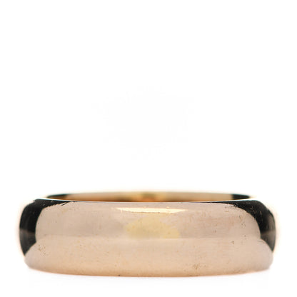Tiffany 18K Yellow Gold 6mm Classic Wedding Band Ring 55 7.25 1 of 5
