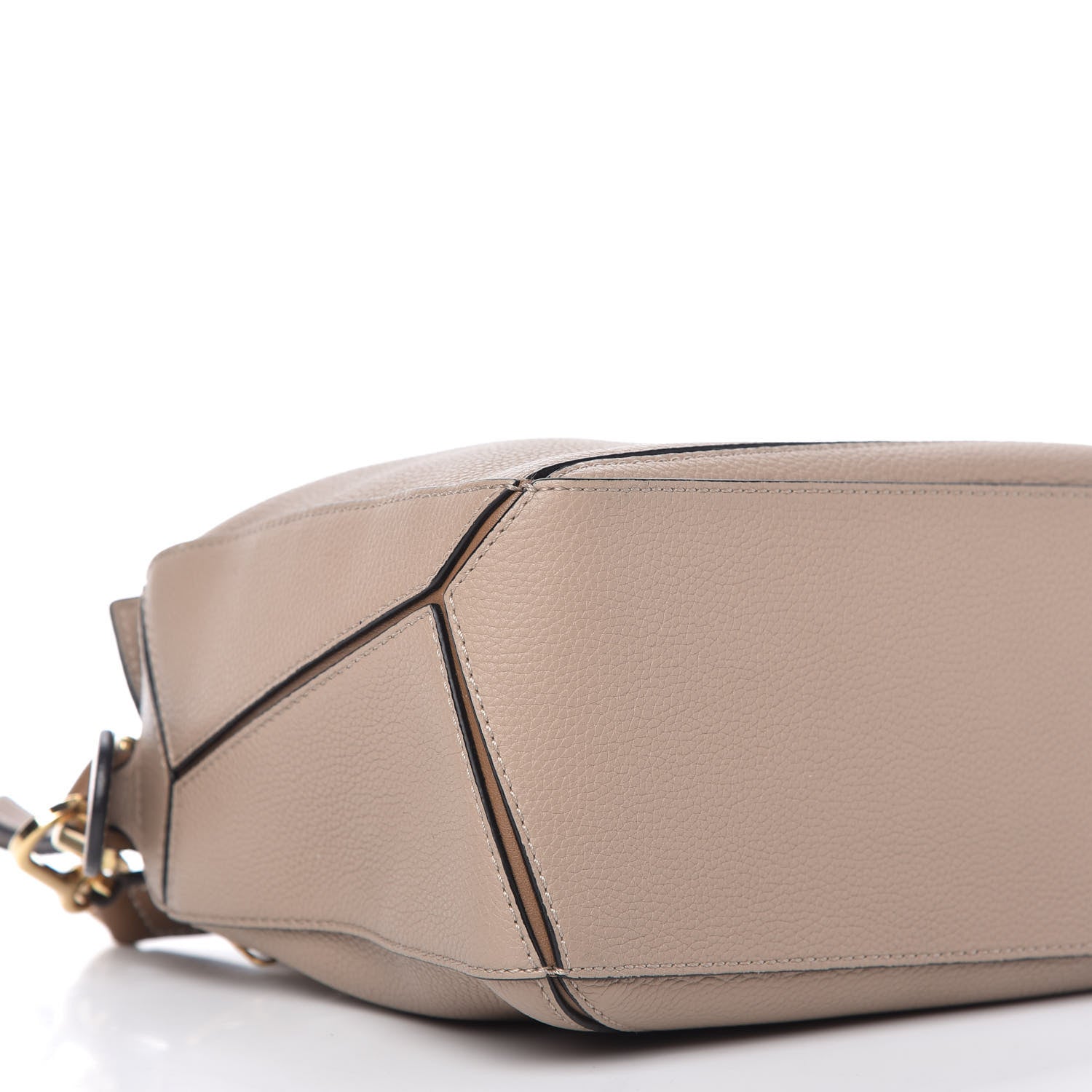 Loewe Grained Calfskin Small Puzzle Bag Sand Mink 6 of 9