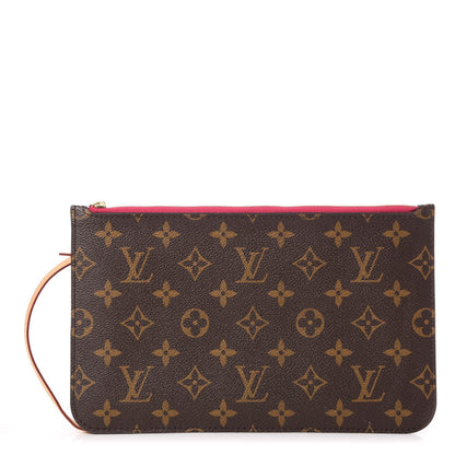 Louis Vuitton Monogram Neverfull MM GM Pochette Pivoine 1 of 8