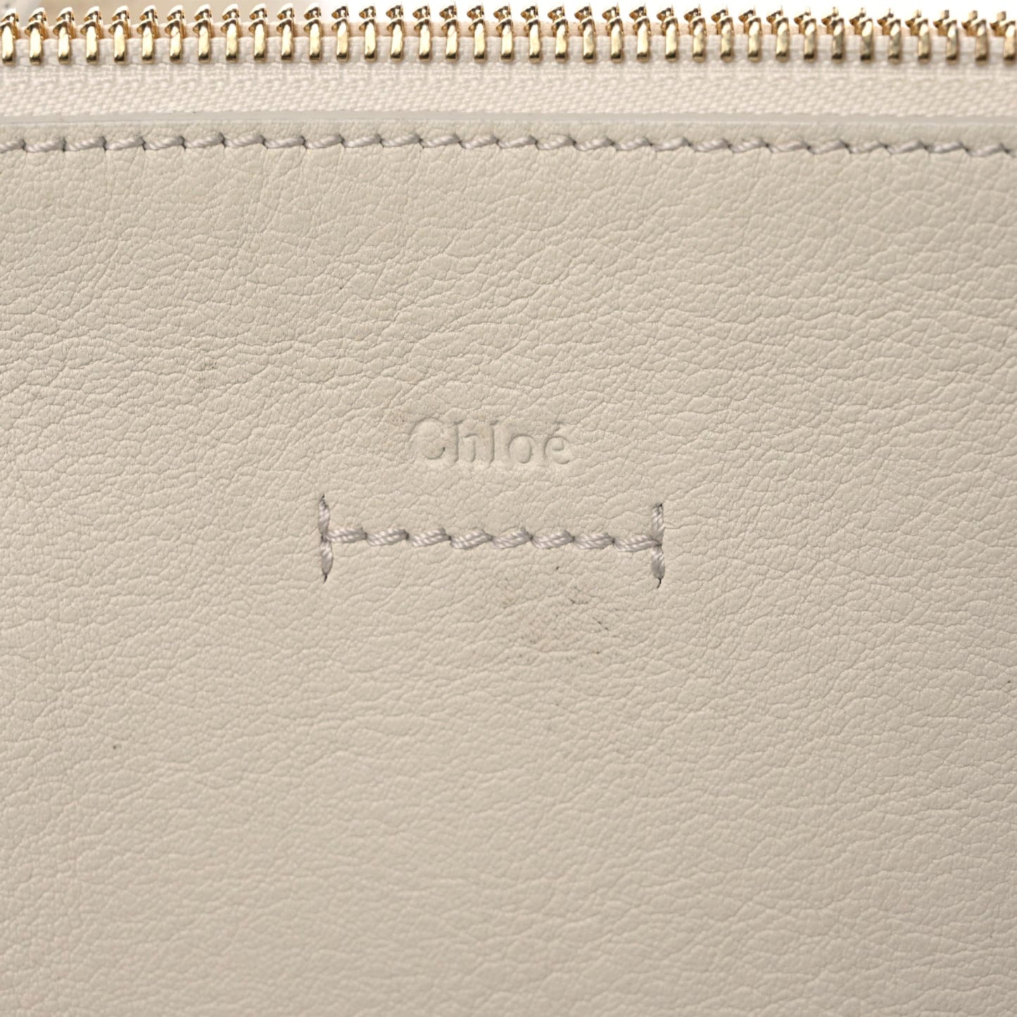 Smooth Calfskin Medium Vick Tote Off White