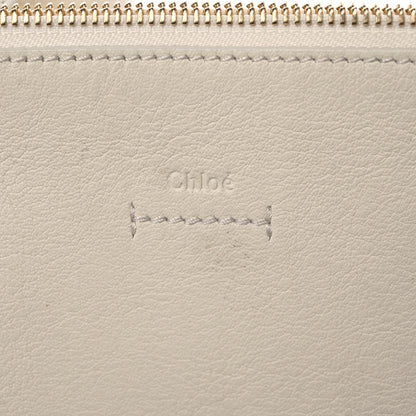 Chloe Smooth Calfskin Medium Vick Tote Off White 16 of 22