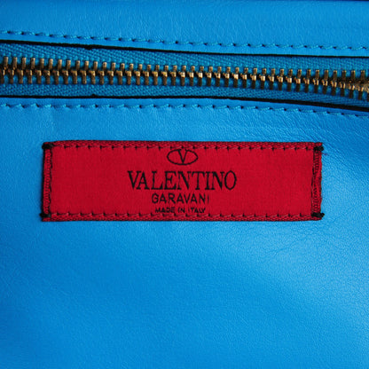 Valentino Garavani Vitello Small Rockstud Tote Parrot 9 of 24