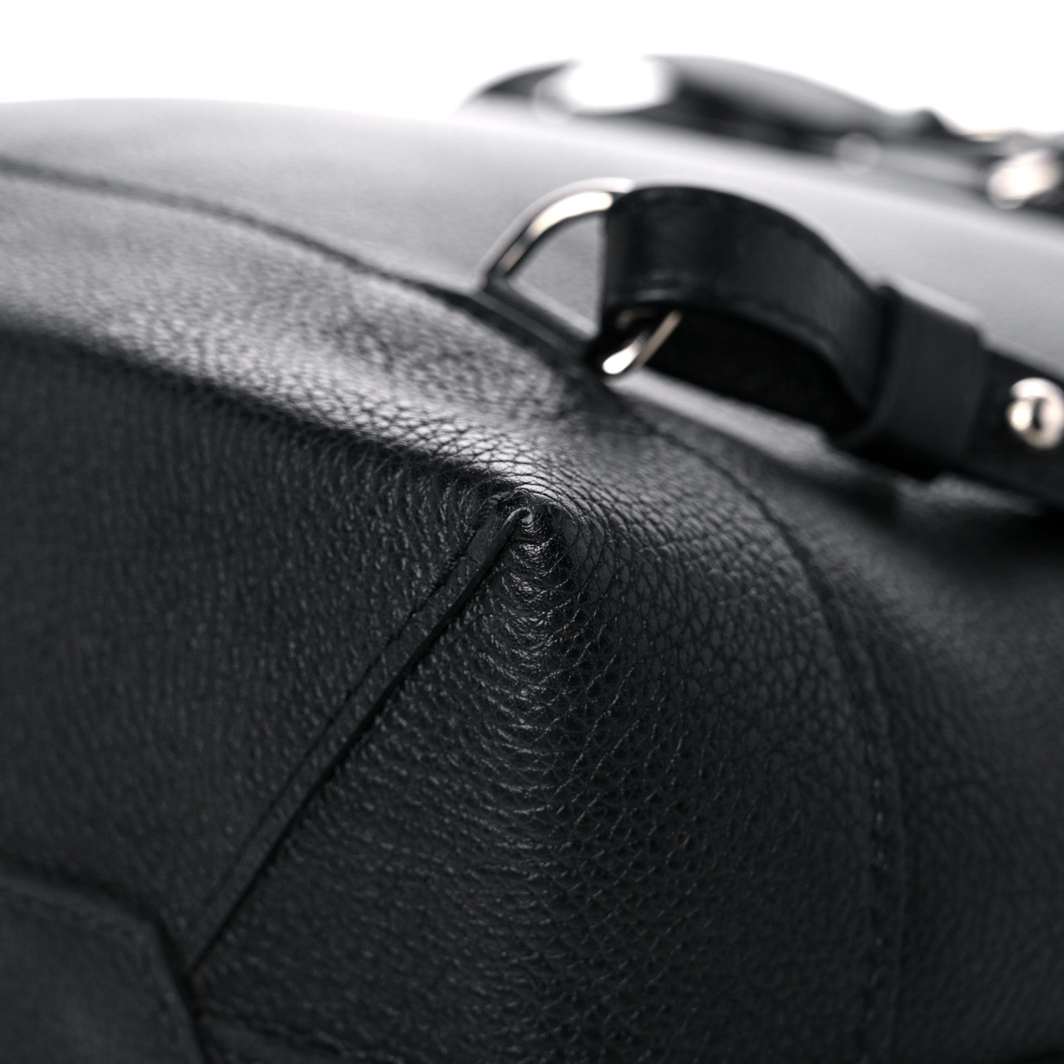 Louis Vuitton Calfskin Lockme Backpack Black 11 of 16