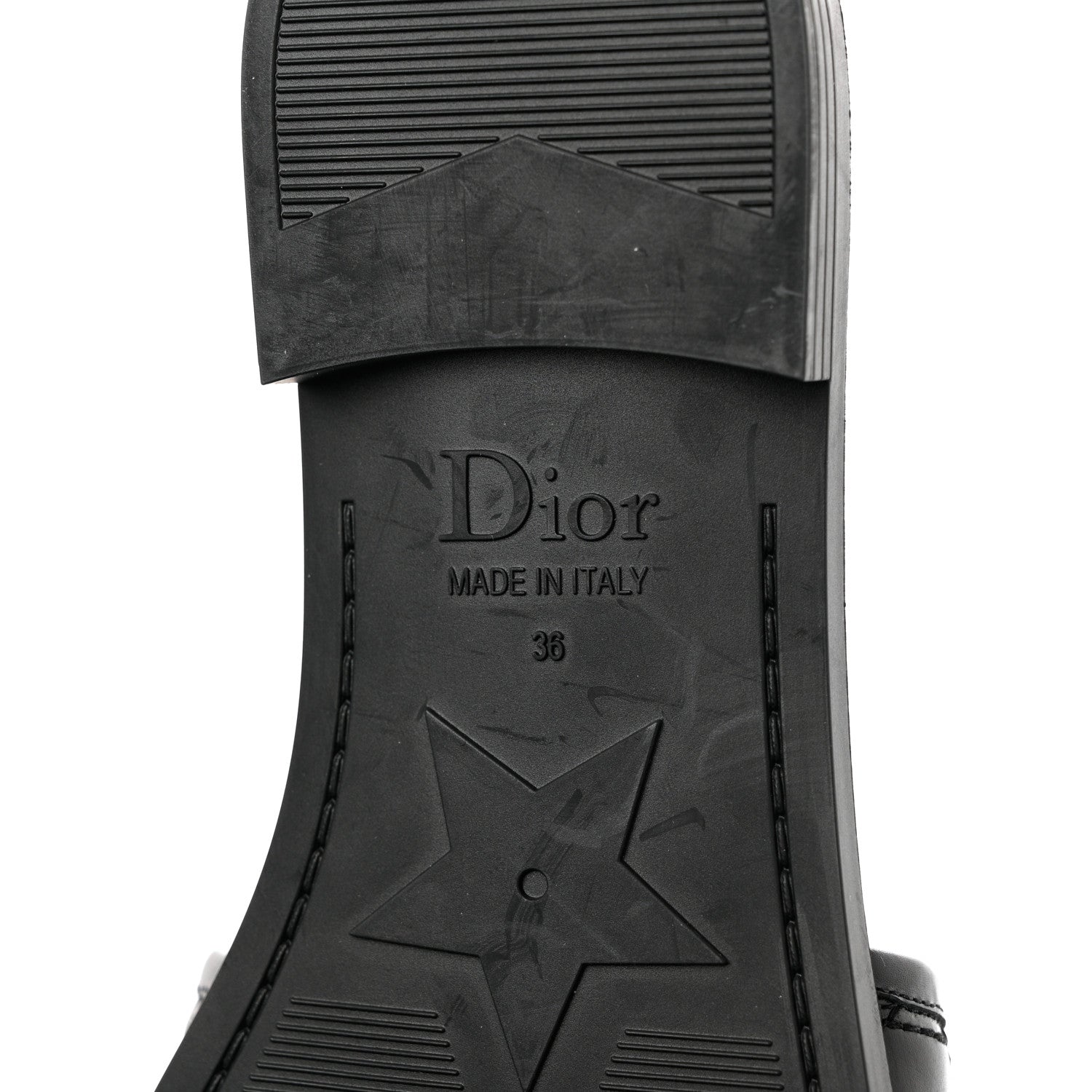 Christian Dior Calfskin Cannage Dio(r)evolution Slide Sandals 36 Black 9 of 10