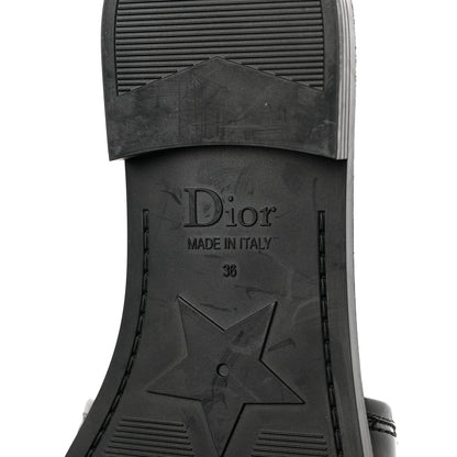 Christian Dior Calfskin Cannage Dio(r)evolution Slide Sandals 36 Black 9 of 10