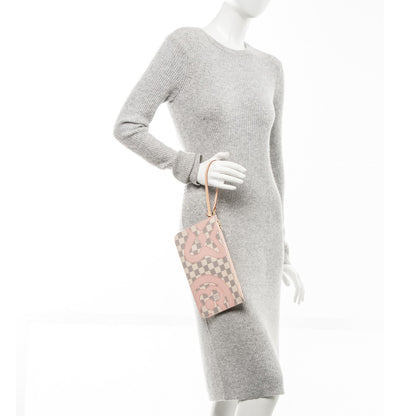 Louis Vuitton Damier Azur Tahitienne Neverfull MM GM Pochette 2 of 8