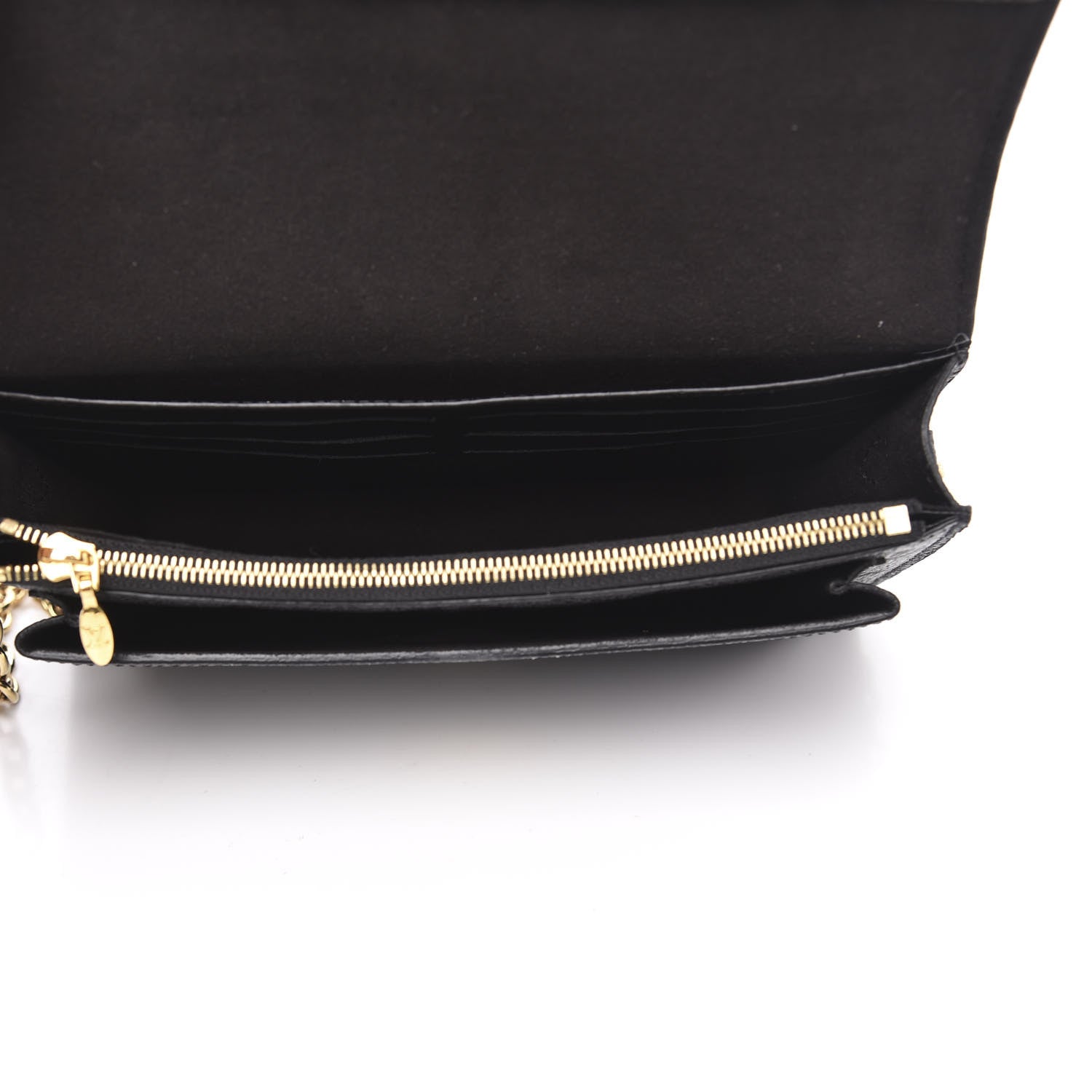 Louis Vuitton Empreinte Vavin Chain Wallet Black 5 of 10