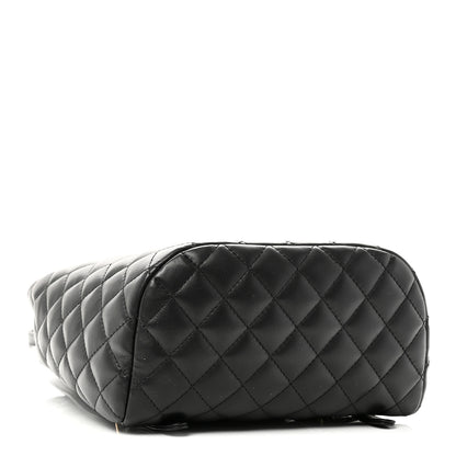 Chanel Lambskin Quilted Small Urban Spirit Backpack Black 4 of 11